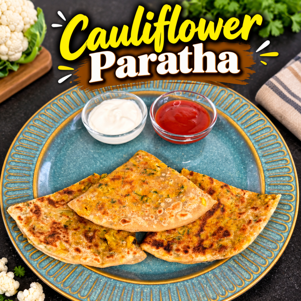 cauliflower paratha